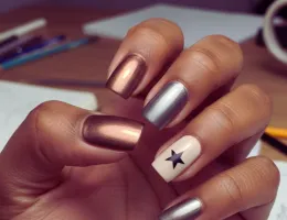 December Nails 2025: Office Party vs NYE Glam (Two Looks)